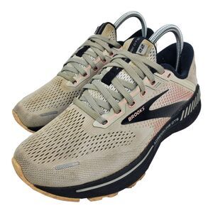 BROOKS Shoes ADRENALINE 22 Womens Size 8.5 Gray Running Sneaker 1203531B035